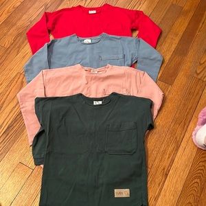Toddler girl long sleeve tops.